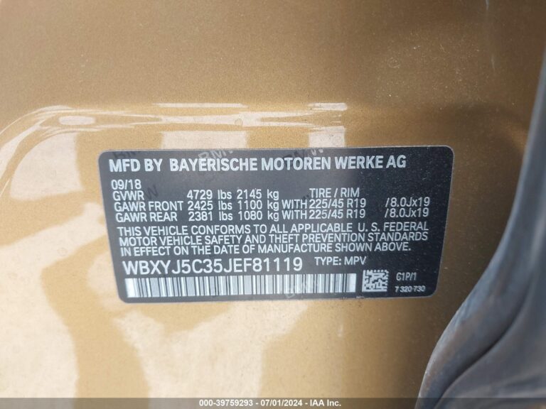 WBXYJ5C35JEF81119-9