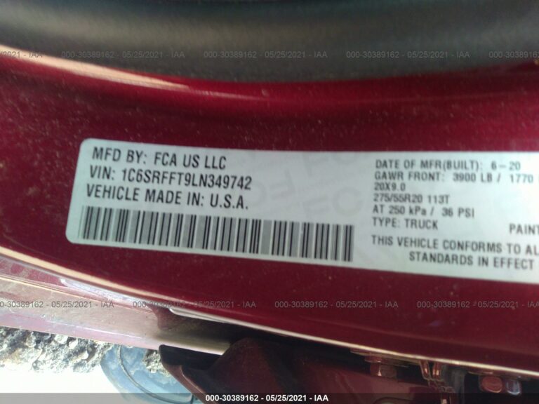 1C6SRFFT9LN349742-9